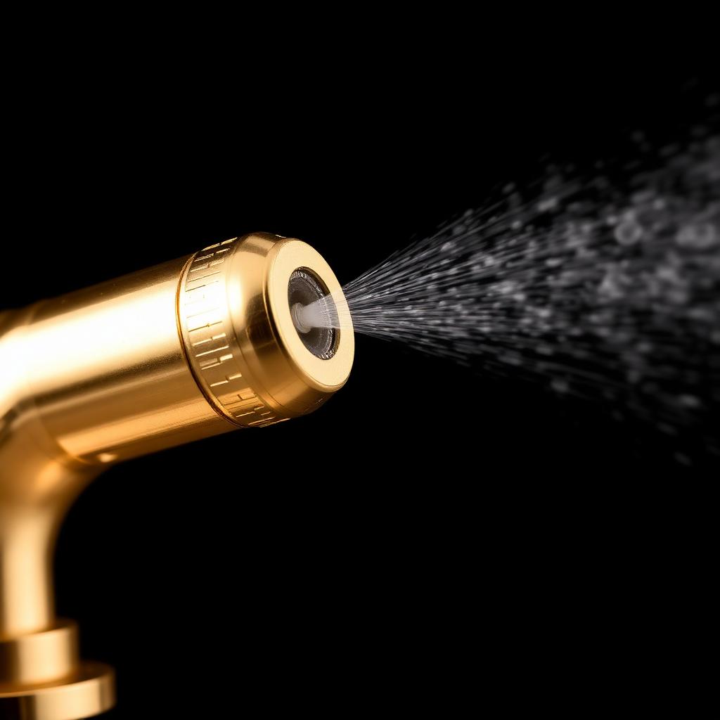 Premium brass fountain nozzle