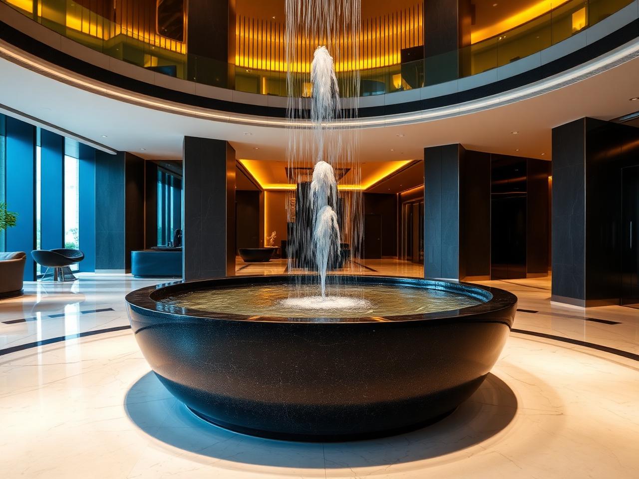 Atrium Sculptural Water Feature
